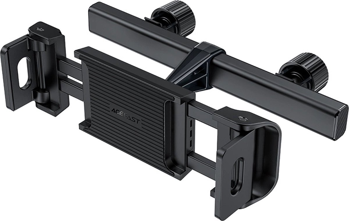 Acefast Pro Tablet Houder Auto - Hoofdsteun Houder - Telefoonhouder Auto - Zwart