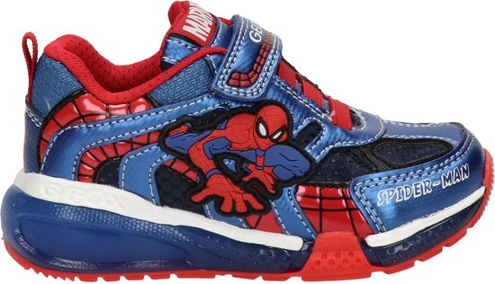 Geox Spiderman sneakers blauw Imitatieleer 82221 - Heren - Maat 33 | bol.com