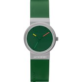 Jacob Jensen Damen-Uhren Quartz Analogique Taille Unique Vert 32020798