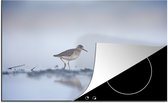 KitchenYeah® Inductie beschermer 80x52 cm - Een bosruiter op het strand - Kookplaataccessoires - Afdekplaat voor kookplaat - Inductiebeschermer - Inductiemat - Inductieplaat mat