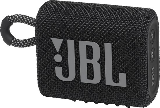 JBL Go 3 - Draadloze Bluetooth Mini Speaker - Zwart