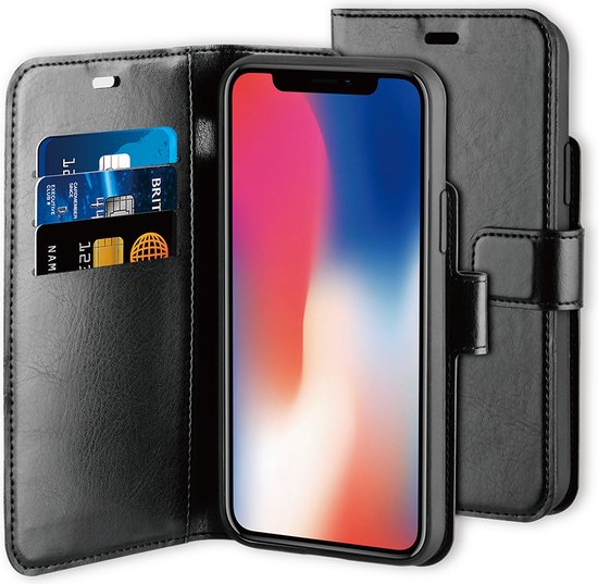 BeHello iPhone 11 Pro Max Hoesje - Gel Wallet Case Met Ruimte Voor 3 Pasjes  Zwart | bol.com