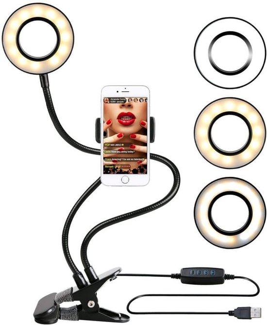 Selfie light Selfie stand ring light