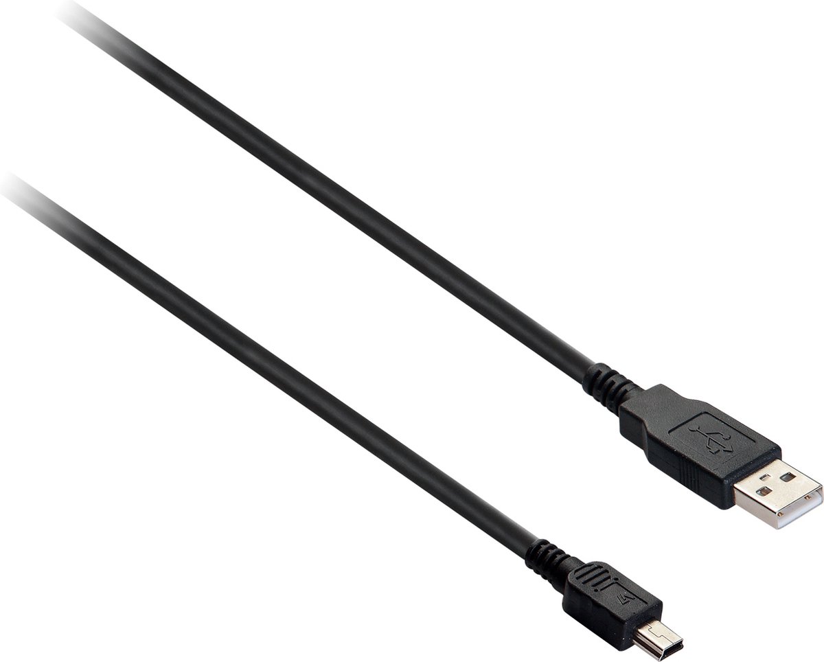 V7 - USB 2.0 A Male naar USB 2.0 Mini Male - 1.8 m