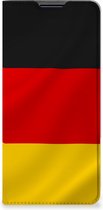 Telefoontasje Motorola Edge 30 Pro Smartphone Hoesje Duitse Vlag
