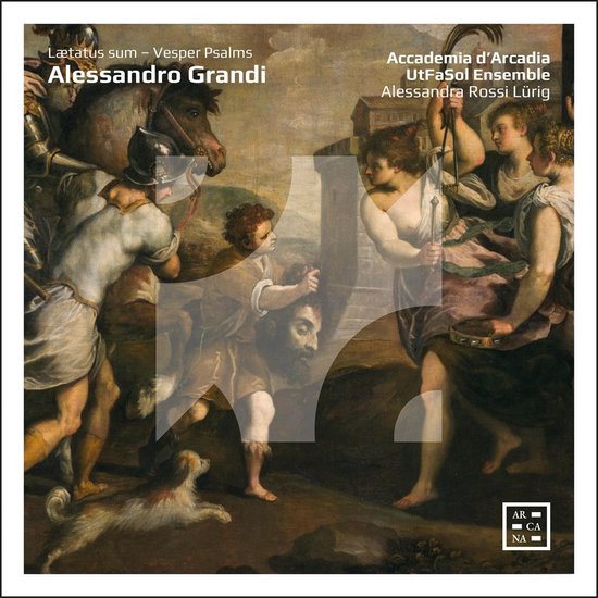 Foto: Accademia d arcadia utfasol ensemble alessandra rossi l rig grandi laetatus sum vesper psalms cd 