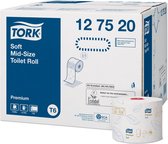 Bol.com Toiletpapier Tork Mid-size T6 premium 2-laags 90m wit 127520 aanbieding