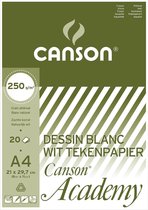 Canson Tekenblok Academy ft 21 x 29,7 cm (A4) 10 stuks