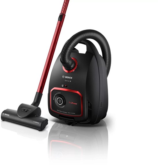 Bosch BGL6POW2 ProPower Stofzuiger 850W Zwart/Rood