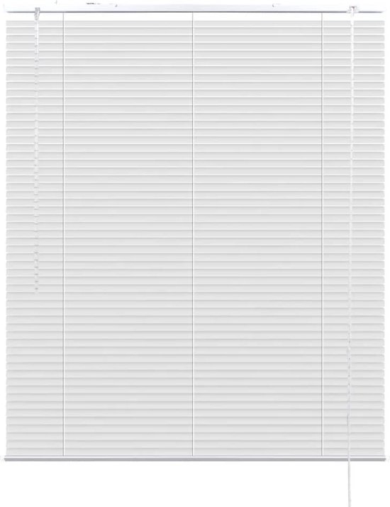 vidaXL Jaloezie Aluminium 140 x 220 cm Wit
