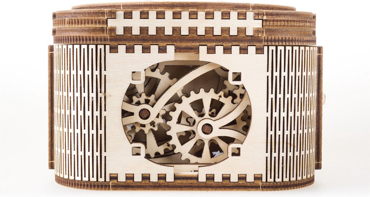 UGEARS Houten 3D Model - Juwelendoosje — afbeelding 8