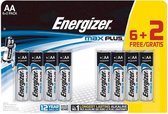 Energizer max plus LR6 AA BL6+2