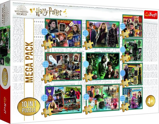 Trefl Harry Potter 10-in-1 puzzel - 20/35/48 stukjes