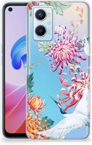 GSM Hoesje OPPO A96 | OPPO A76 Smartphonehoesje Customize Bird Flowers