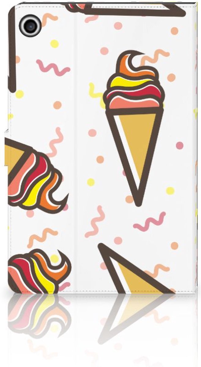 Lenovo Tab M10 Plus 3rd Gen 10.6 inch Tablet Stand Case Icecream