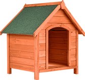 tectake - Doghouse Bailey dimensions 72 x 65 x 83 cm - 403229
