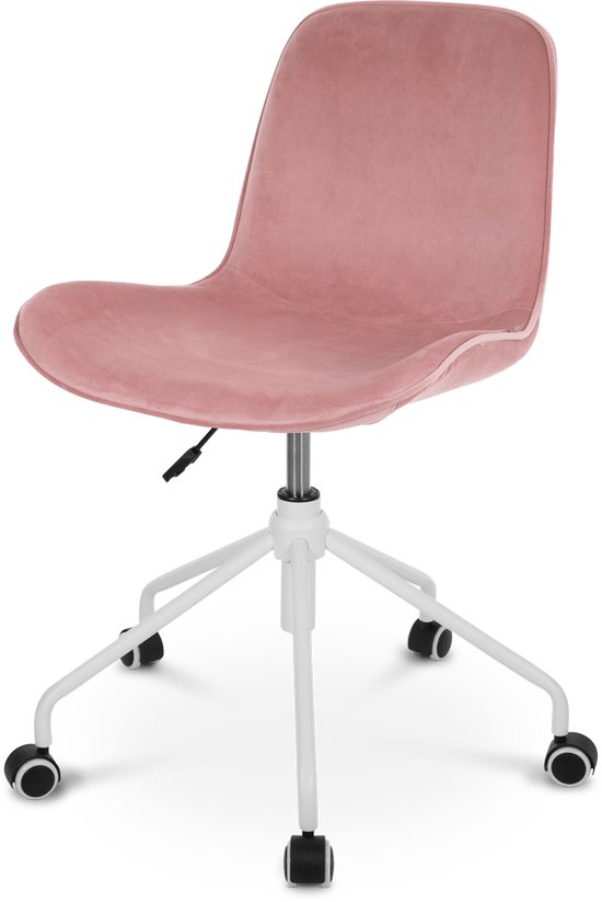 Nolon Nout bureaustoel velvet dusty pink