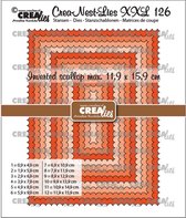 Crealies Crea-Nest-Lies XXL Rectangles with inverted scall