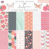 The Paper Boutique Lovely days decorative papers 8x8