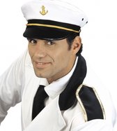 Kapiteinspet wit voor volwassenen - Feestartikelen - Verkleedkleding