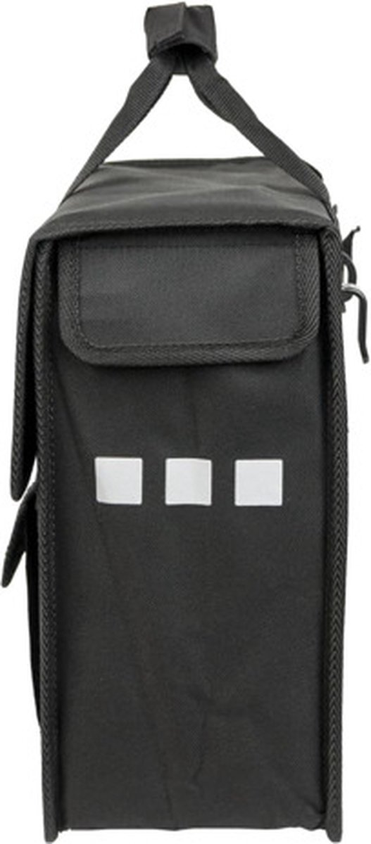 Willex Shopper - Enkele Fietstas - 18liter- Zwart