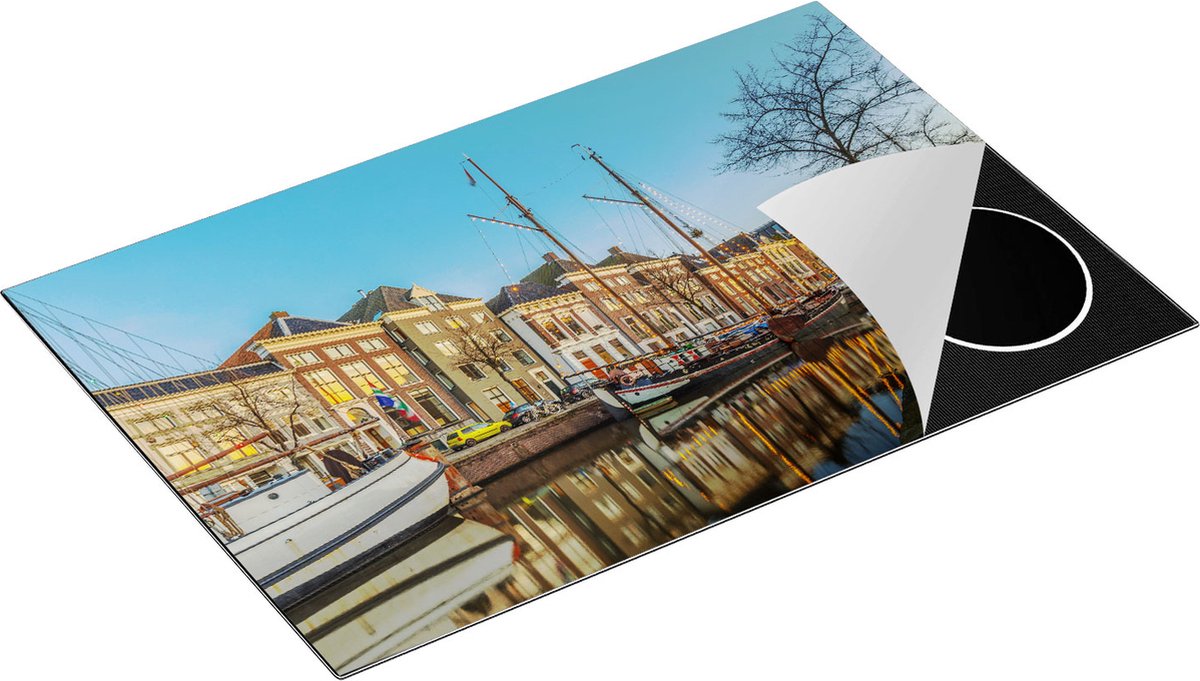 Chefcare Inductie Beschermer Groningen Hoge der A Haven - 80x55 cm - Afdekplaat Inductie - Kookplaat Beschermer - Inductie Mat
