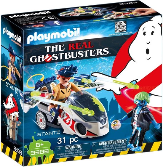 PLAYMOBIL  Stanz met luchtmoto - 9388