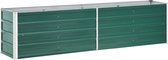 vidaXL-Plantenbak-verhoogd-240x40x45-cm-gegalvaniseerd-staal-groen