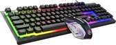 Gaming keyboard - game muis KM-900 - led gaming keyboard -