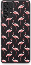 Case Company® - Hoesje geschikt voor Samsung Galaxy A33 5G hoesje - Flamingo - Soft Cover Telefoonhoesje - Bescherming aan alle Kanten en Schermrand
