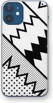 Case Company® - Hoesje geschikt voor iPhone 12 mini hoesje - Pop Art #5 - Soft Cover Telefoonhoesje - Bescherming aan alle Kanten en Schermrand
