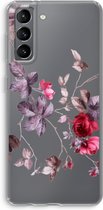 Case Company® - Hoesje geschikt voor Samsung Galaxy S21 hoesje - Mooie bloemen - Soft Cover Telefoonhoesje - Bescherming aan alle Kanten en Schermrand