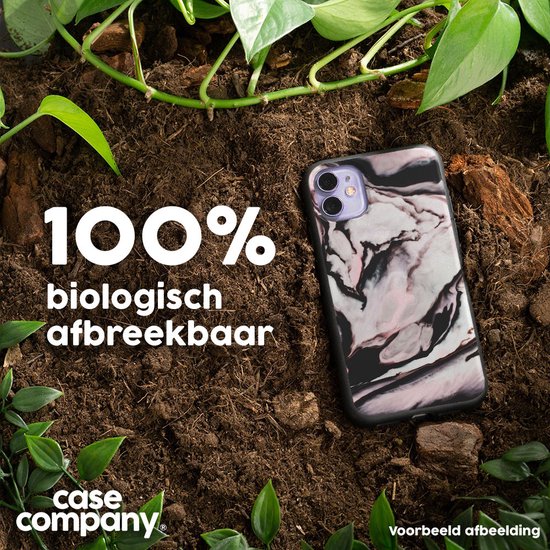 Case Company® - Coque pour iPhone 13 Pro Max - Pink Power - Protection de téléphone biodégradable - Tous les côtés et protection des bords de l'écran