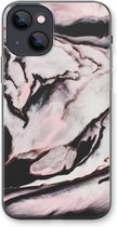 Case Company® - Hoesje geschikt voor iPhone 13 mini hoesje - Roze stroom - Soft Cover Telefoonhoesje - Bescherming aan alle Kanten en Schermrand