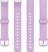 Bracelet en Siliconen (lilas), adapté à Fitbit Luxe - taille M/L