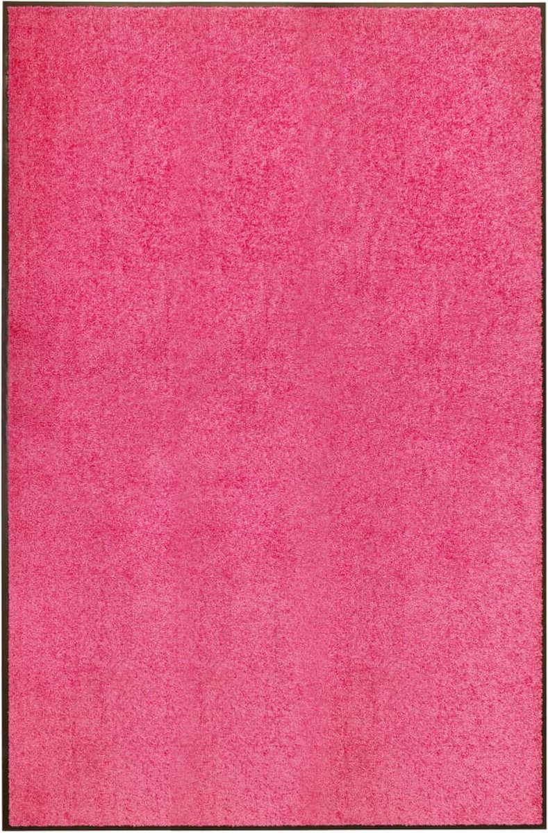 VidaLife Deurmat wasbaar 120x180 cm roze