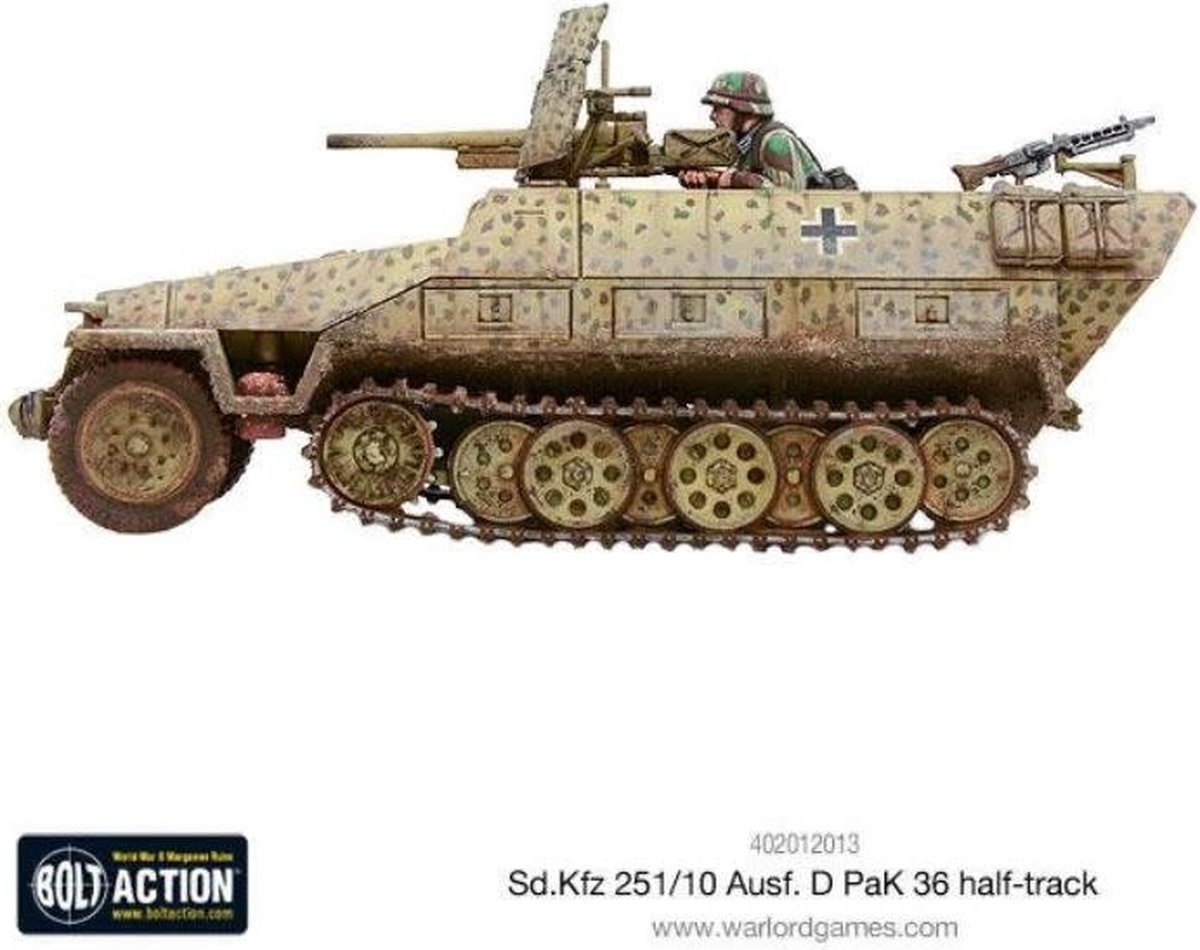 Sd.Kfz 251/10 ausf D (37mm Pak) Half Track