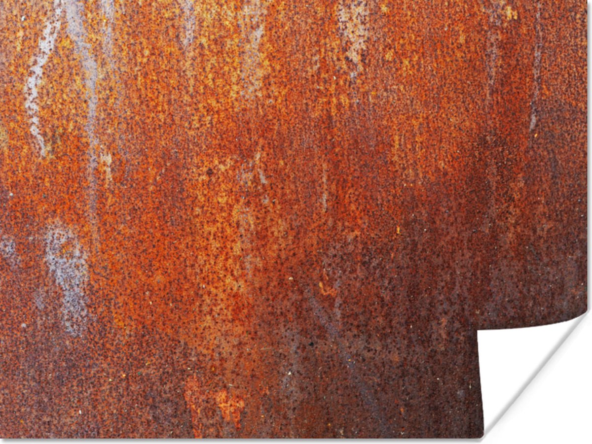 Poster Vintage - Roest - Metaal - 40x30 cm