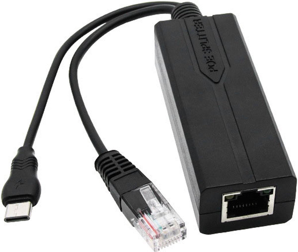 48V Naar 5V Poe Splitter Adapter USB Type C Kabel Voedingsmodule Poe Adapter Splitter Injector Voor Ip Camera poe Connector