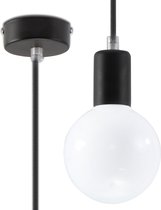 Trend24 Hanglamp Edison - E27 - Zwart