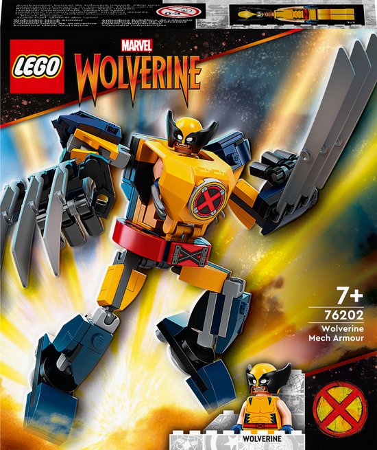 LEGO Marvel Super Heroes Marvel 76202 L'Armure Robot de Wolverine, Jouet  pour Enfants | bol.com