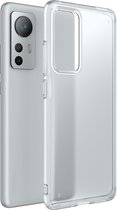 Mobigear Doorzichtig Hoesje geschikt voor Xiaomi 12 Pro Telefoonhoesje Hardcase | Mobigear Shockproof Backcover | Doorzichtig Telefoonhoesje 12 Pro | Schokbestendig 12 Pro Telefoonhoesje | Anti Shock Proof - Transparant