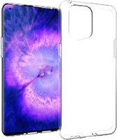 OPPO Find X5 TPU Siliconen Hoesje Transparant