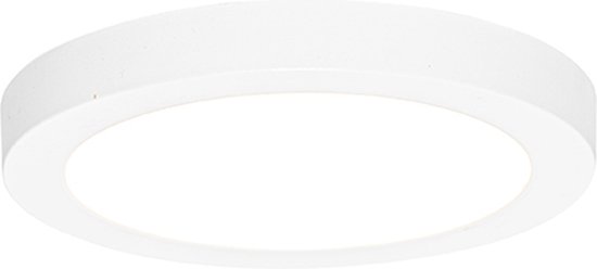 QAZQA trans - Moderne LED Inbouwspot - 1 lichts - Ø 18.4 cm - Wit - Buitenverlichting
