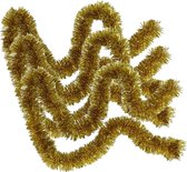 3x stuks kerstboom folie slingers/lametta guirlandes van 180 x 7 cm in de kleur glitter goud