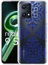 Realme 9 5G Hoesje Delfts Blauw - Designed by Cazy