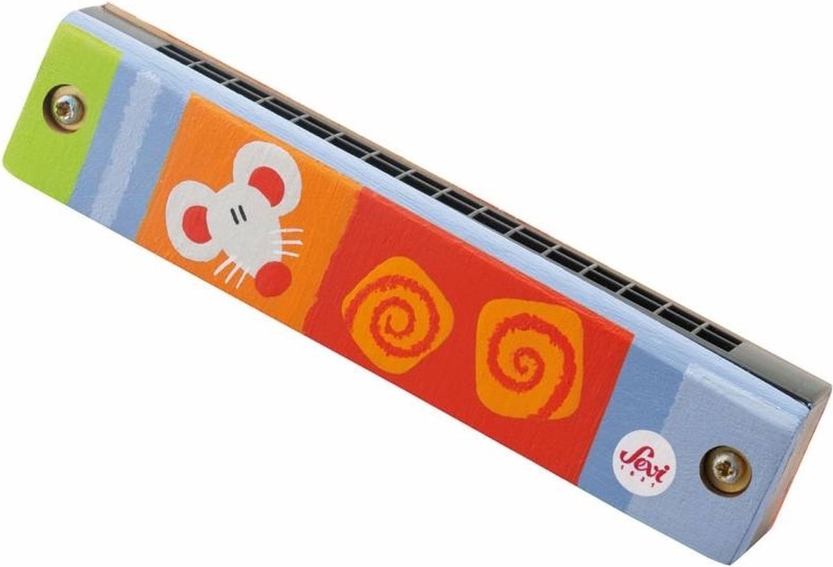 Sevi Mondharmonica Hout 13 Cm