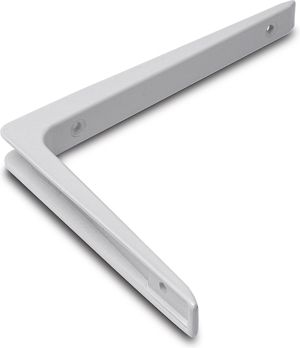 DX Plankdrager 200x250 mm - Aluminium wit gelakt