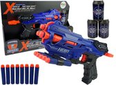 Xelite - Soft bullet gun - 29 cm - met targets - blauw