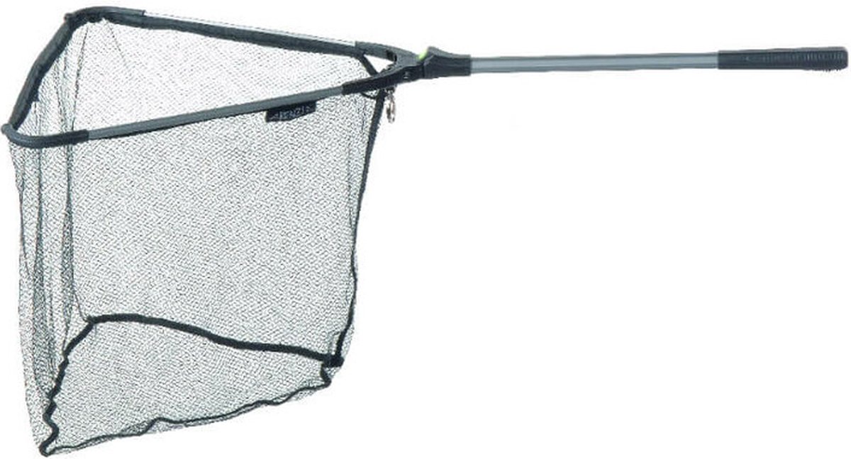Jenzi - Rubber Streetfishing Schepnet - 45 x 45 cm - Steel 45 cm